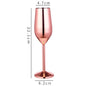 Stainless Steel Champagne Glass.